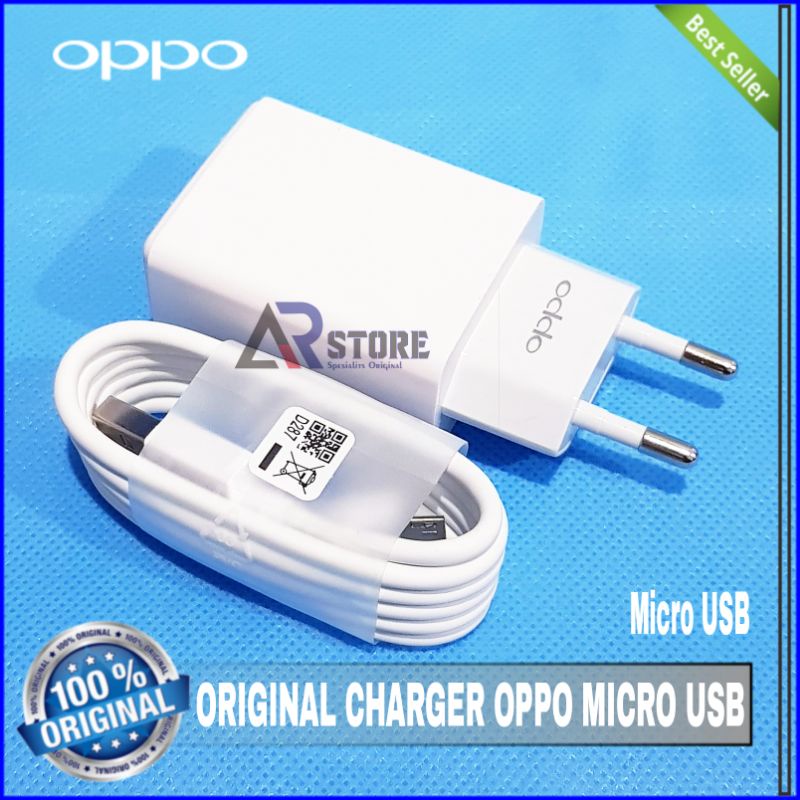 Charger Oppo A12 Oppo A31 Micro USB ORIGINAL 100%