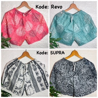  Celana  pendek  rayon  Revo Supra Shopee Indonesia