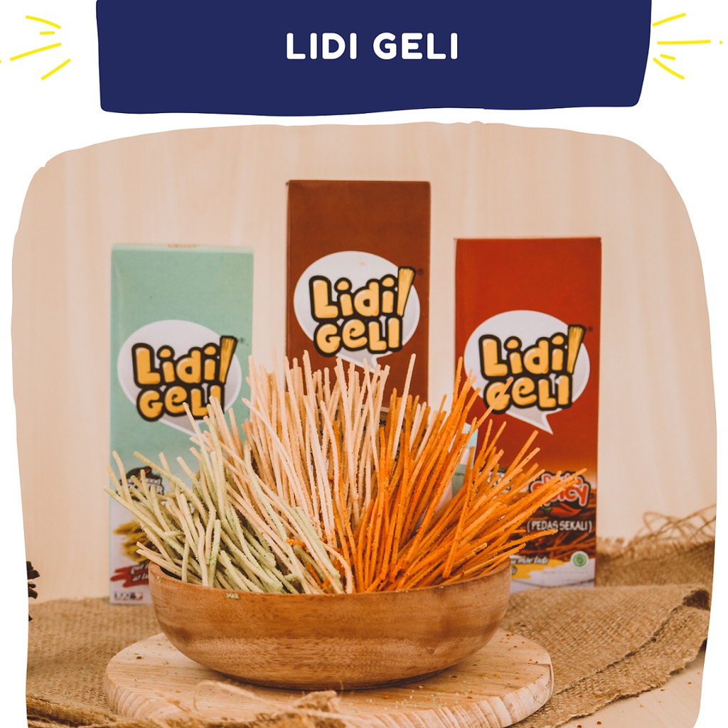 

Lidi Geli | Mie Lidi Renyah dengan Bumbu Melimpah