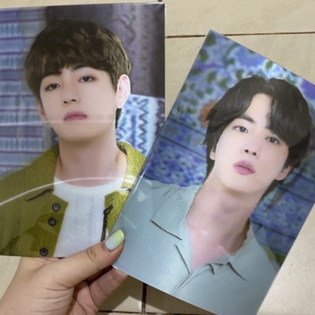 sealed BTS PTD permission to dance 3d Photo jin seokjin v taehyung official