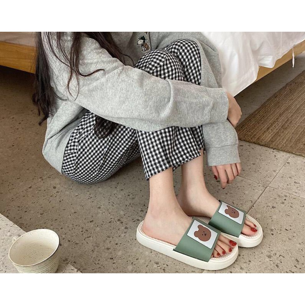 Sandal Rumah Hotel Bear Empuk Nyaman Women Indoor Slipper SP006