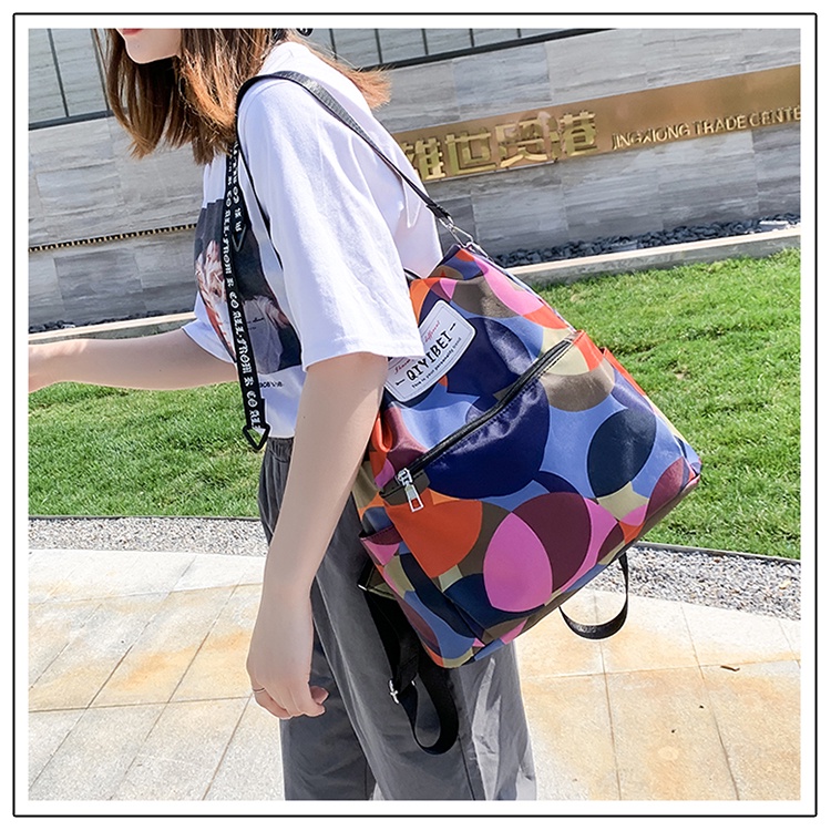 Satu7an T51 Tas Ransel Wanita Style Fashion Korea Rainbow Tas Punggung Kantor Kerja Sekolah Kuliah Backpack Cewek Multifungsi