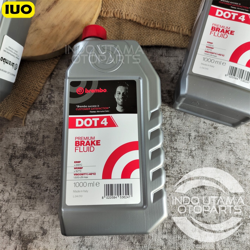 Minyak Rem Brembo DOT 4 Brake Fluid 1000ml