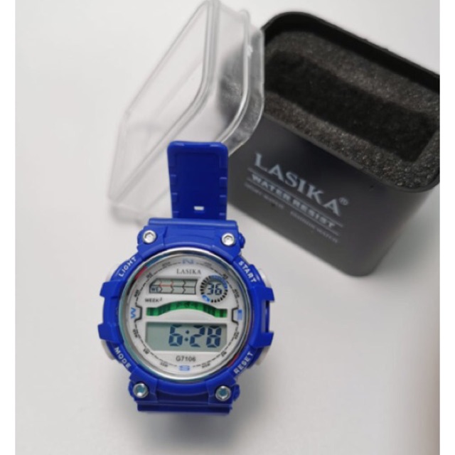 Jam Tangan Anak TK SD Lasika Sporty Anti Air bisa berenang