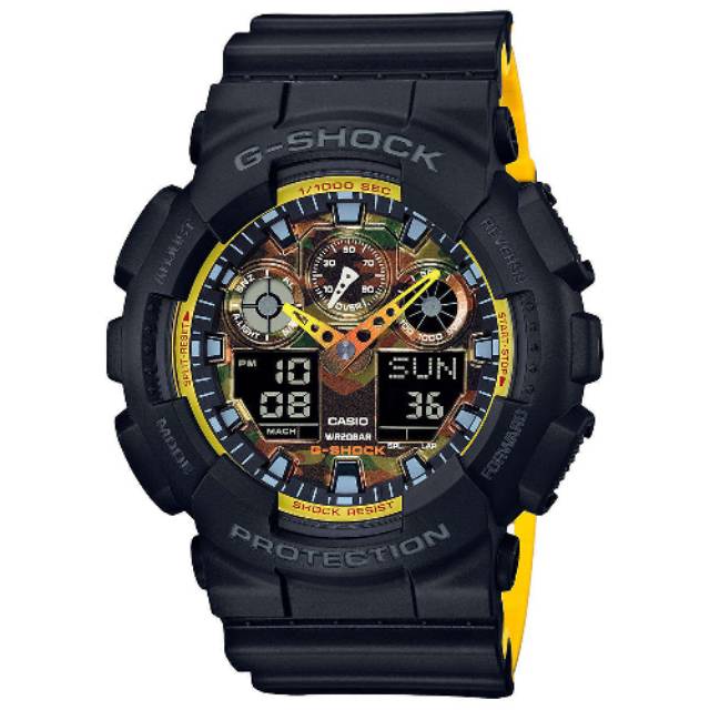 Casio G-Shock GA-100BY-1ADR
Digital Analog Mens Sport Watch Original