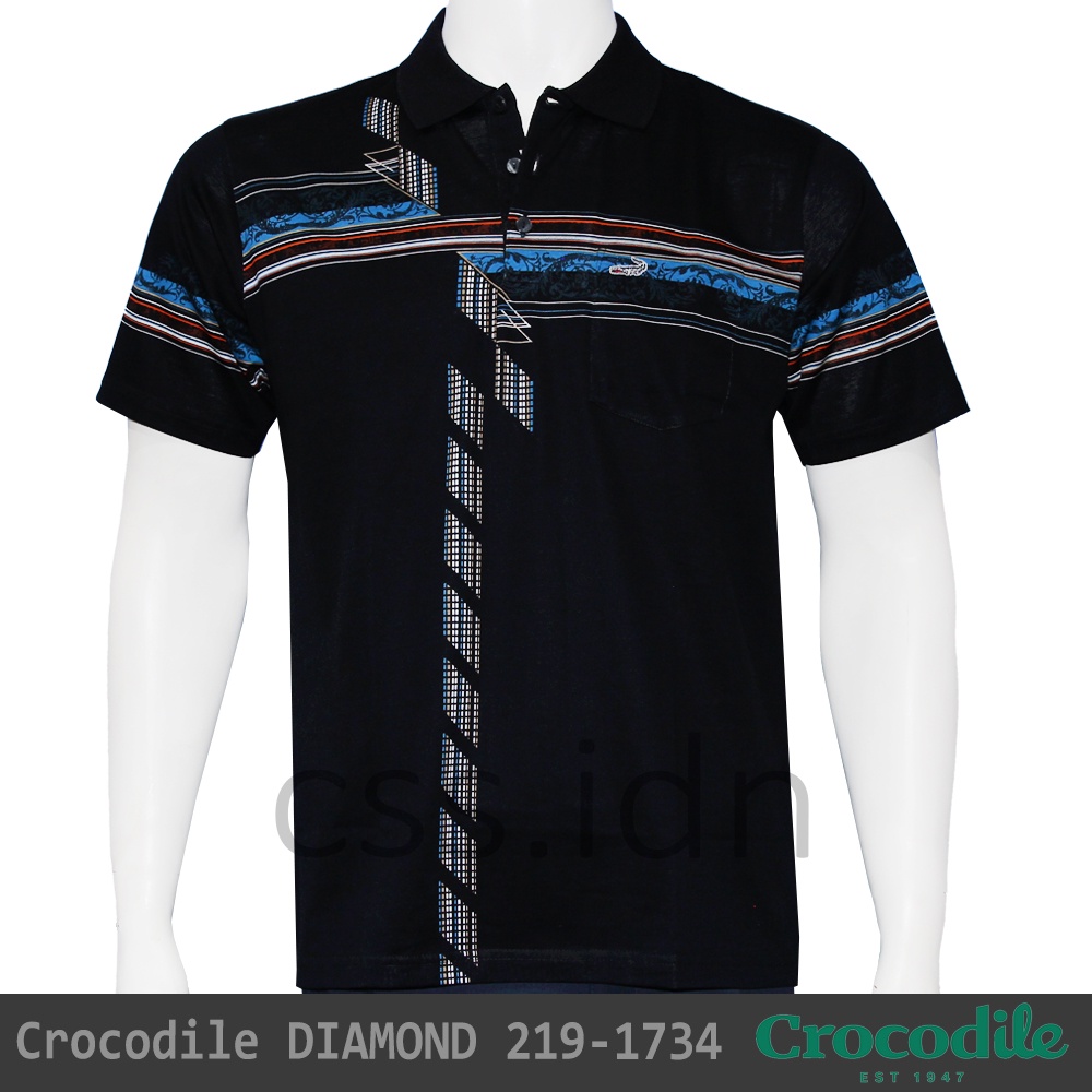 Kaos Kerah Pria Crocodile Diamond 219-1734