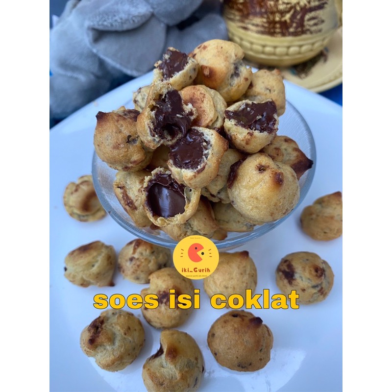 

Soes isi coklat 250 gram