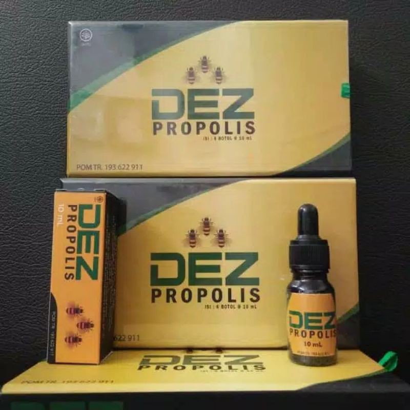DEZ PROPOLIS 1 BOX ISI 6 BOTOL ASLI ORIGINAL menyembuhkan segala macam penyakit