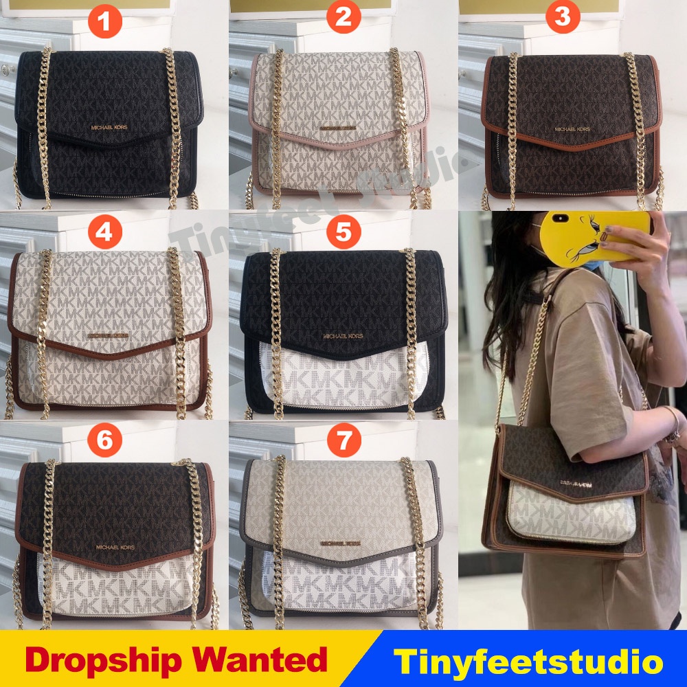 Dropship Michael Kors Mott Series Half Dome Ladies Crossbody Bag