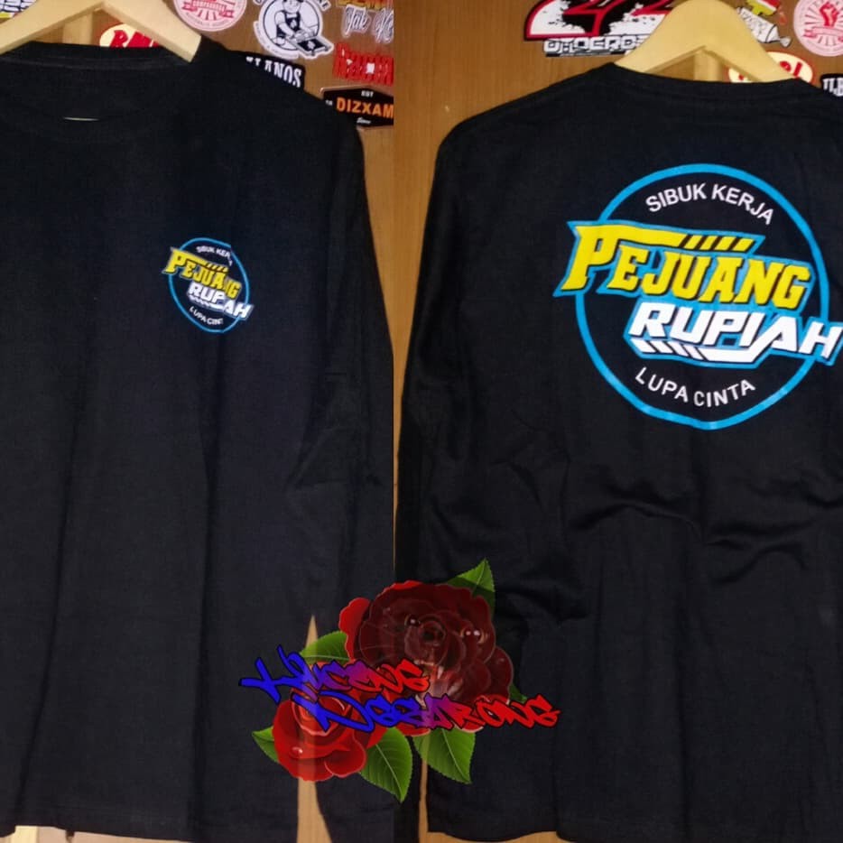 KAOS LENGAN PANJANG PEJUANG RUPIAH F1