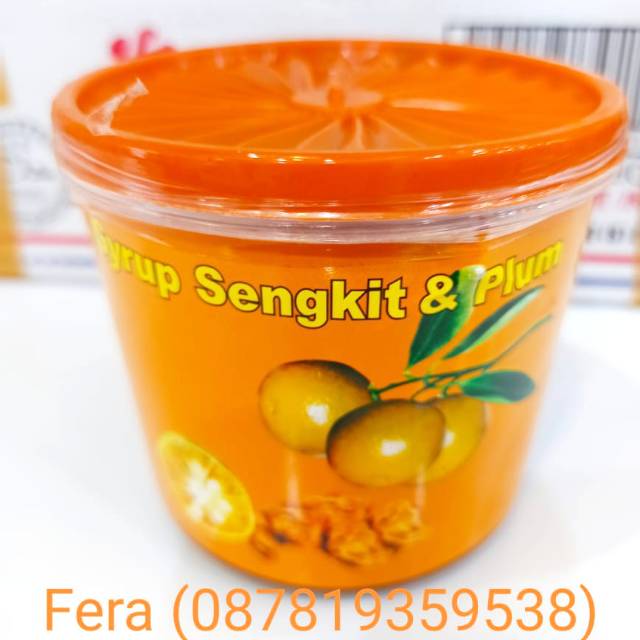 

Syrup sengkit dan plum asli Pontianak