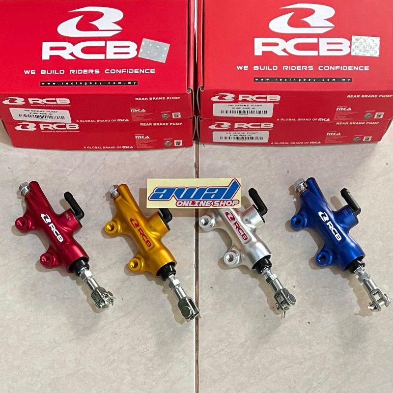 Master Rem Belakang RCB S1 GRT 14mm Universal Original RCB