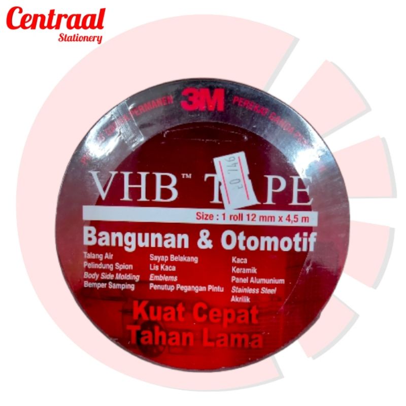 

Isolasi Bolak Balik 3M VHB 12 x 4.5M