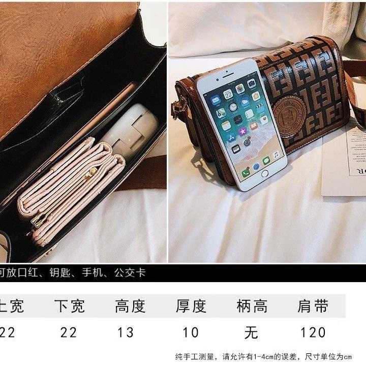 ニ FEND1 IMPORT  COD / TAS WANITA SELEMPANG BATAM DARI JAKARTA / TALI STRAP LEBAR MERK FENDI / TAS BR