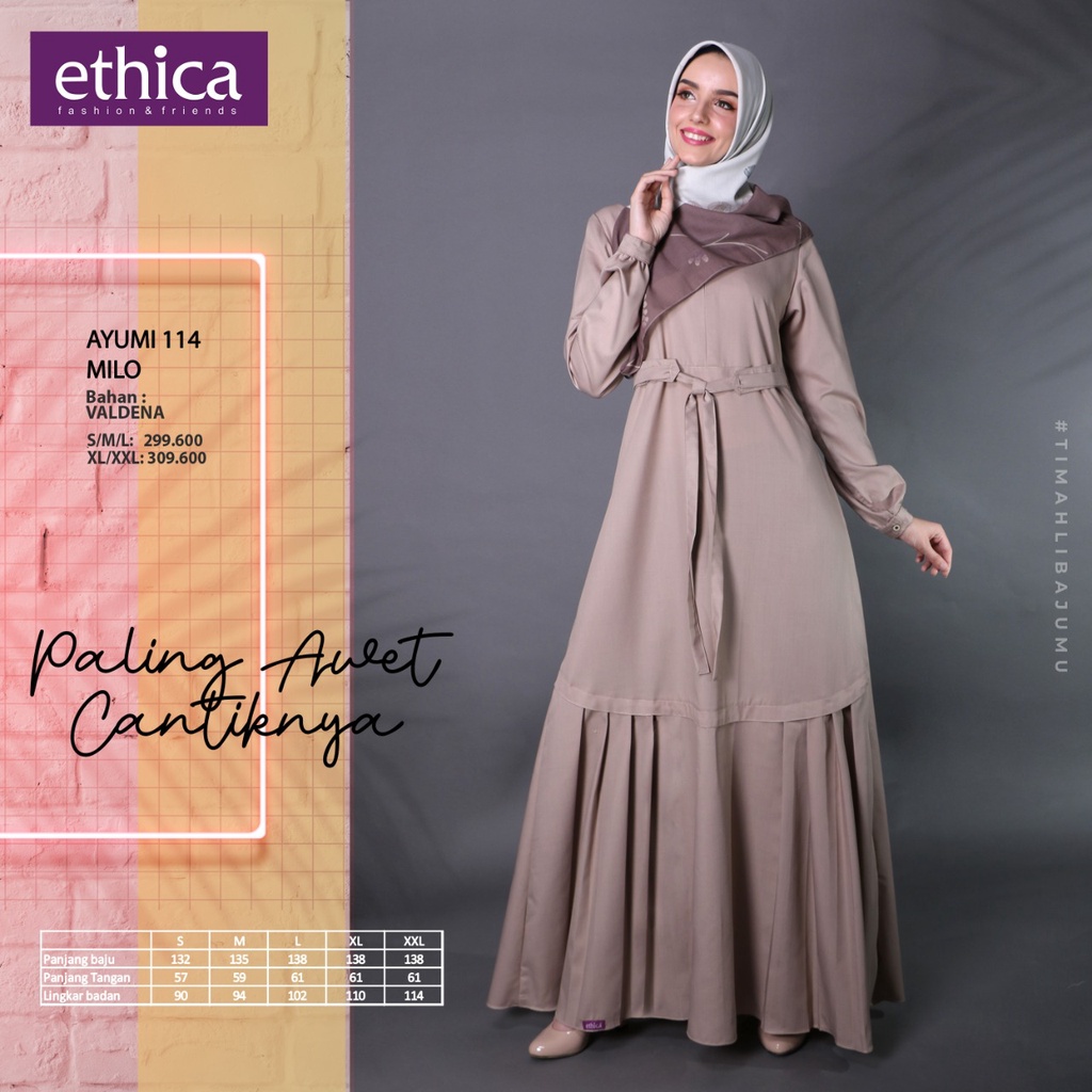 GAMIS TERBARU 2021 ETHICA AYUMI 114 MILO