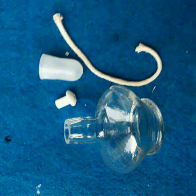 Lampu spiritus kaca/alcohol lamp