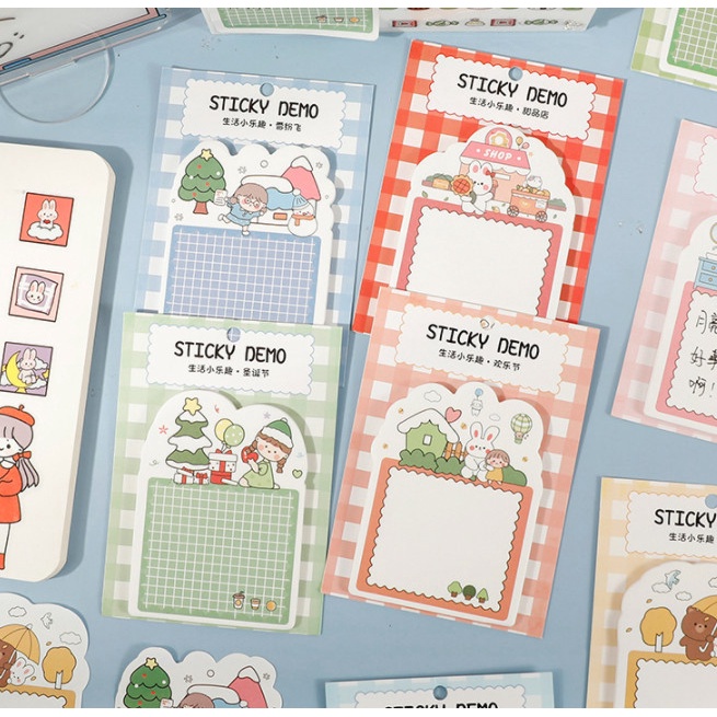 

stick memo/ stick memo lucu/ stick memo unik/ stick memo murah/ stick memo karakter/ stick memo girl