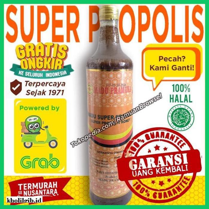 

MADU-MINUMAN- MADU PRAMUKA SUPER PROPOLIS 650 ML -ASLI-BUKAN-KAWE-KAWE-