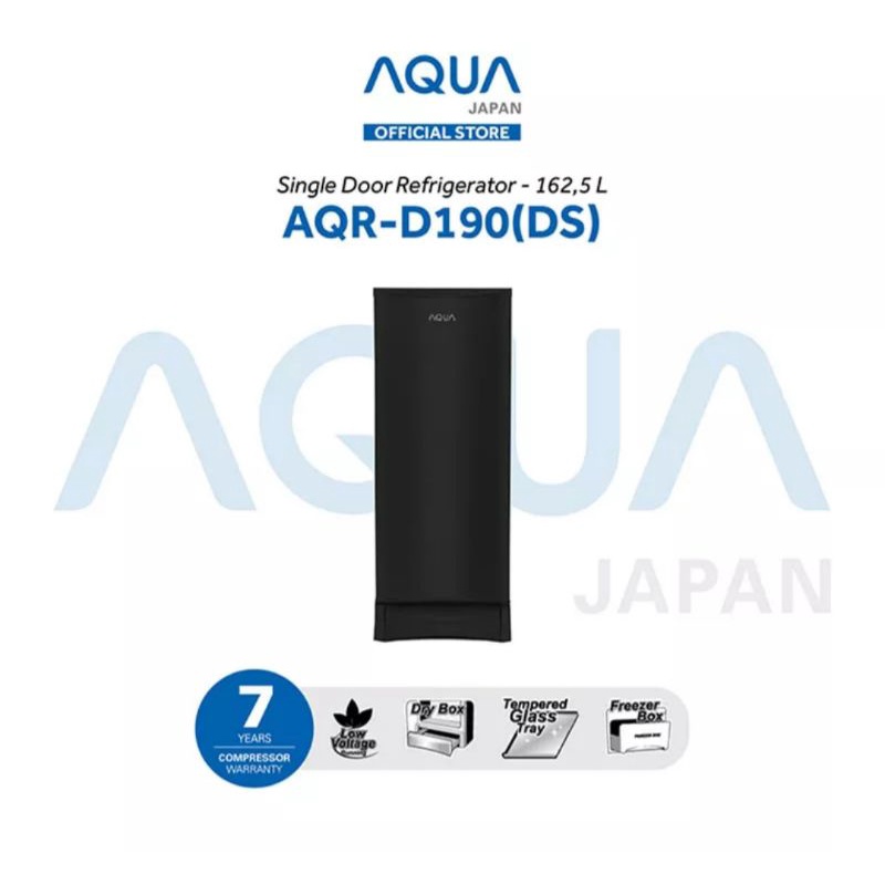KULKAS AQUA 1 PINTU AQR D190DS KULKAS SATU PINTU