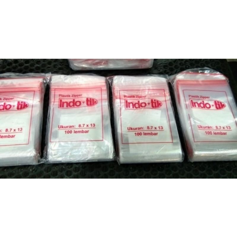 Plastik Klip Obat Bening 8.7 x 13 Plastik Klip Obat