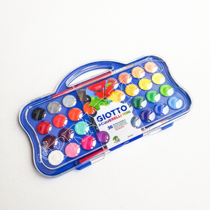 

(DISKON TERMURAH) Giotto Azquerelli Mini 12/24/36 Warna / Cat Air Giotto - 36 Warna