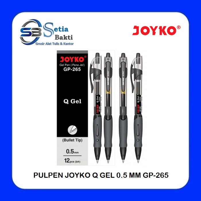 

JOYKO Q Gel Pulpen Gel Ink GP 265 0.5 mm - 1 Pcs