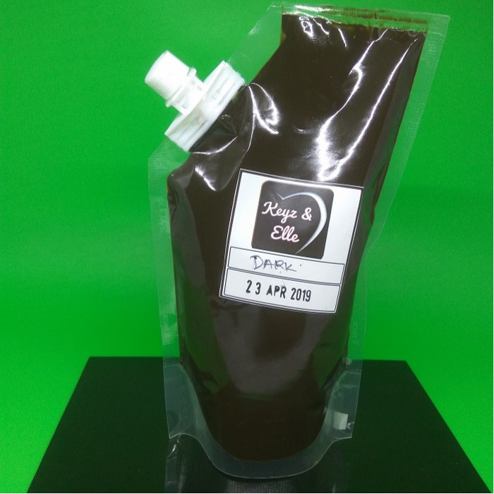 

selai Keyz and elle glaze Dark repack 200gr ( coklat dark 200 gr)