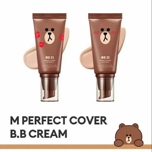 Missha X Line Friends Edition M Perfect Cover BB Cream