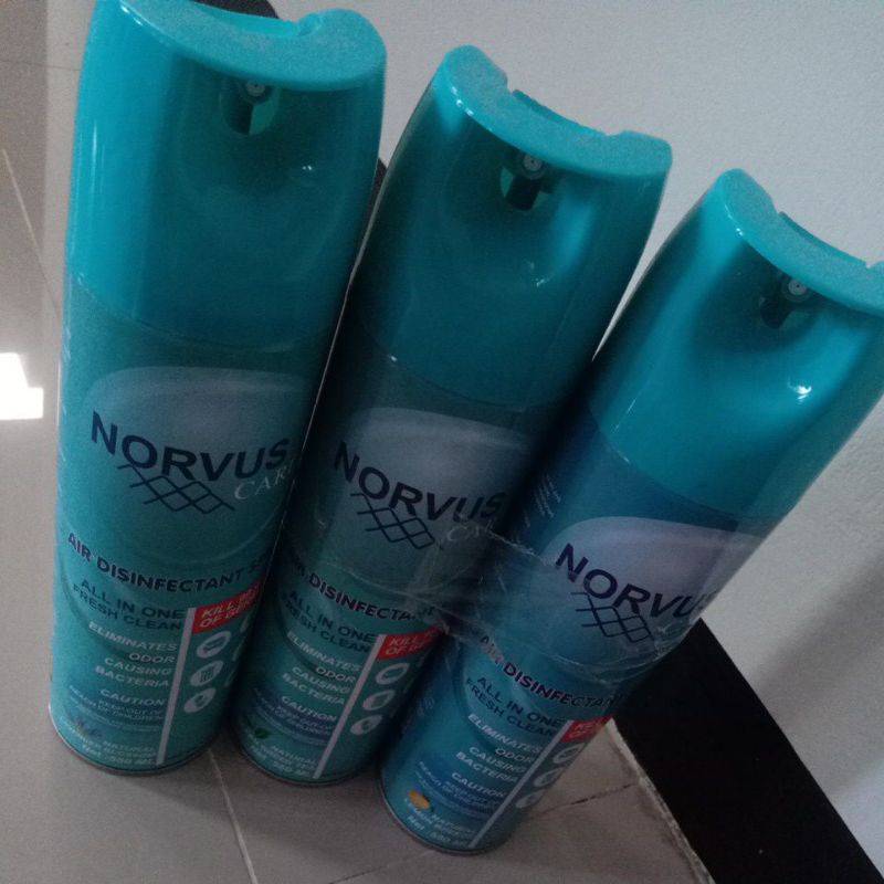 NORVUS CARE AIR DISINFECTANT SPRAY 550ML LEMON