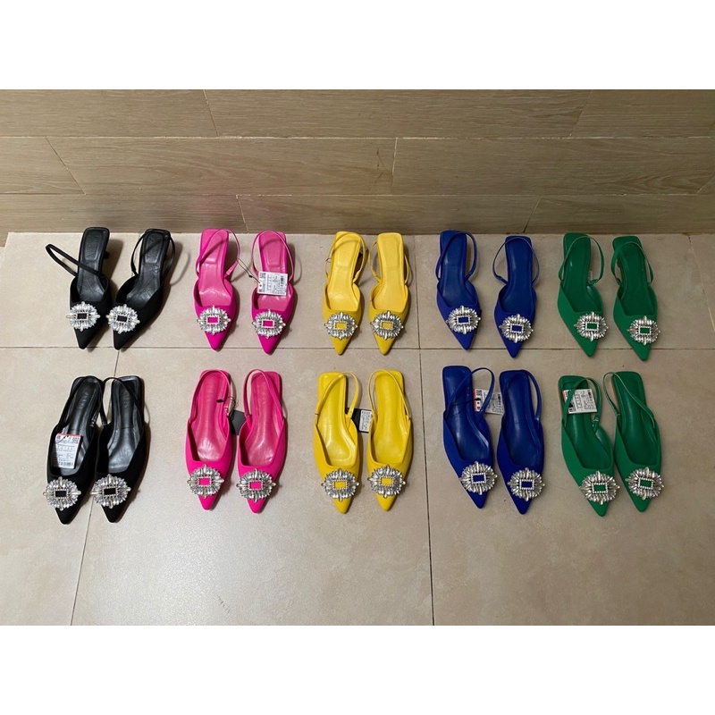 zara heels & flat z455-456