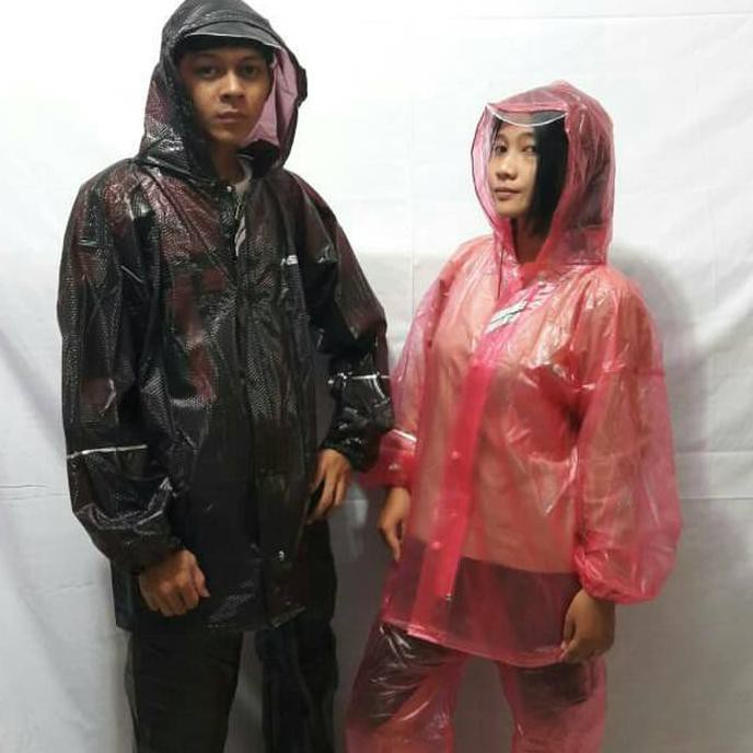 Jas Hujan ASV New Motif Carbon (PVC) / JAS HUJAN ASV PVC