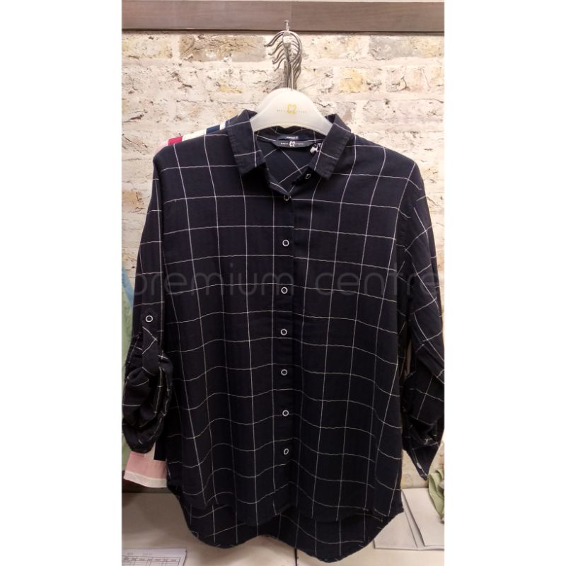 C2 | Kemeja Kotak-kotak Navy C2