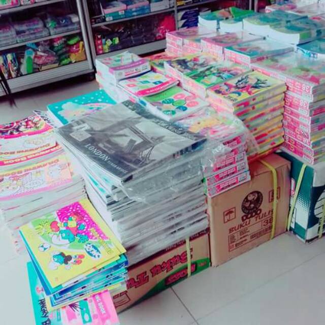 

Buku tulis isi 58 dan isi 38