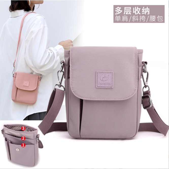 Tas Selempang Tas Wanita Pinggang Sling Bag Wanita waterproof nylon CF001