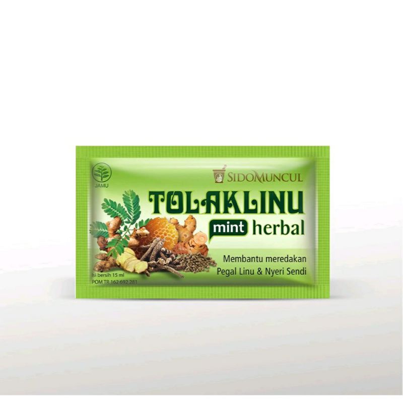 TOLAK LINU HERBAL MINT 5 SACHET