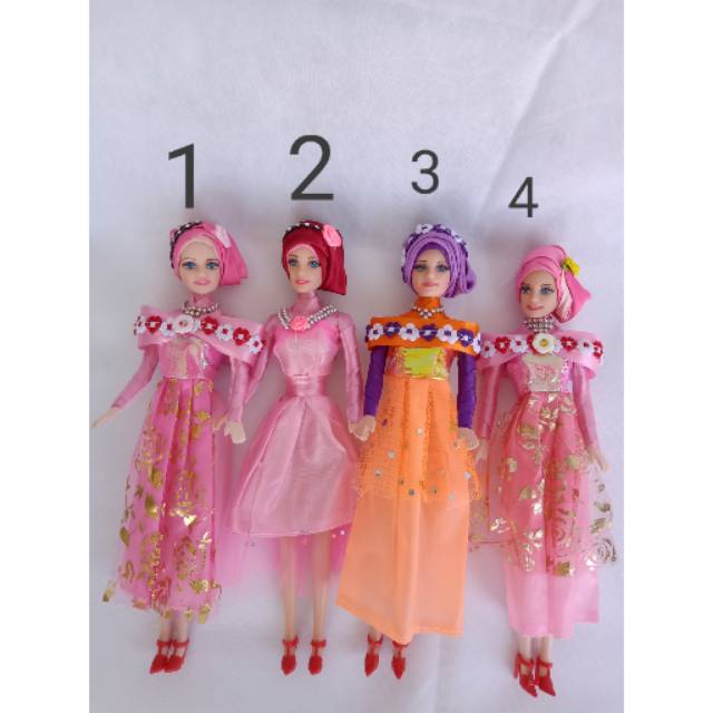 Barbie hijab untuk barbie candy