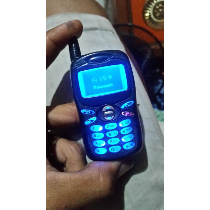 panasonic a100 segel , hp jadul unik antik hp mini