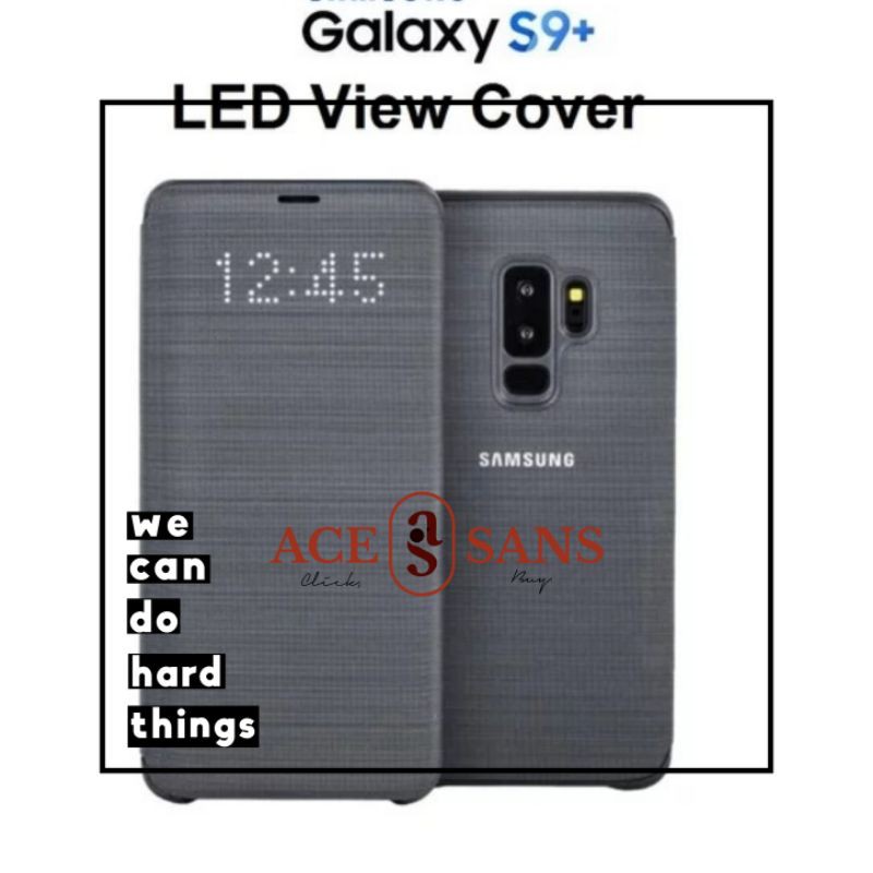 Original Samsung LED View Cover Galaxy S9 Plus I Samsung I Flip Case I Covers I Casing I Case