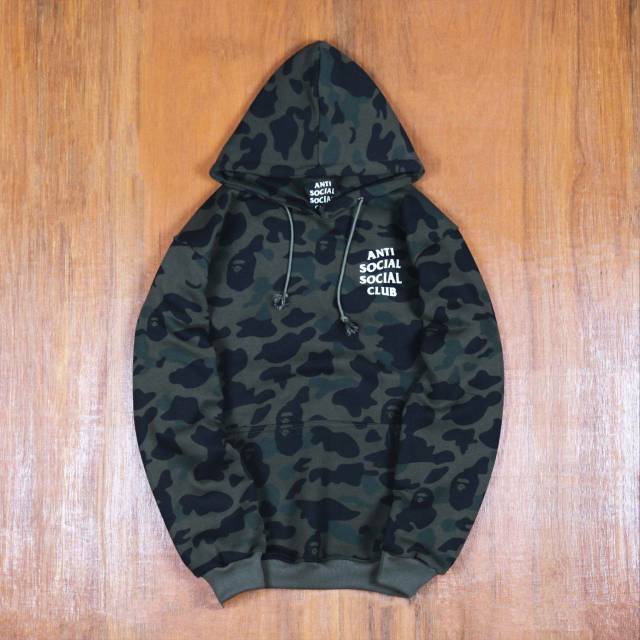 HOODIE CAMO ANTI SOCIAL SOCIAL CLUB
