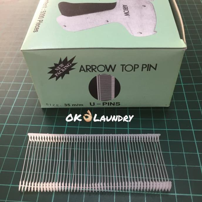 

Hemat Arrow Top Pin - 35 Mm Tag Pin / Isi Refill Tag Gun / Isi 5000 Pcs Murah