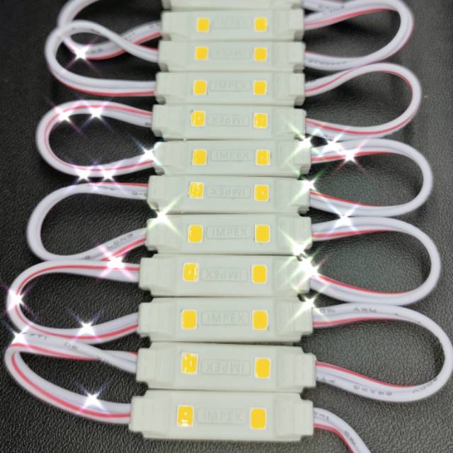 Led mini Impex 2mata dc-12v white dan warm white