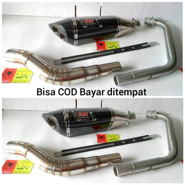 Knalpot Motor Racing Custom Murah Vixion old Satria fu Gsx sonic R15 V3 VVA New Cbr 150r Yoshimura