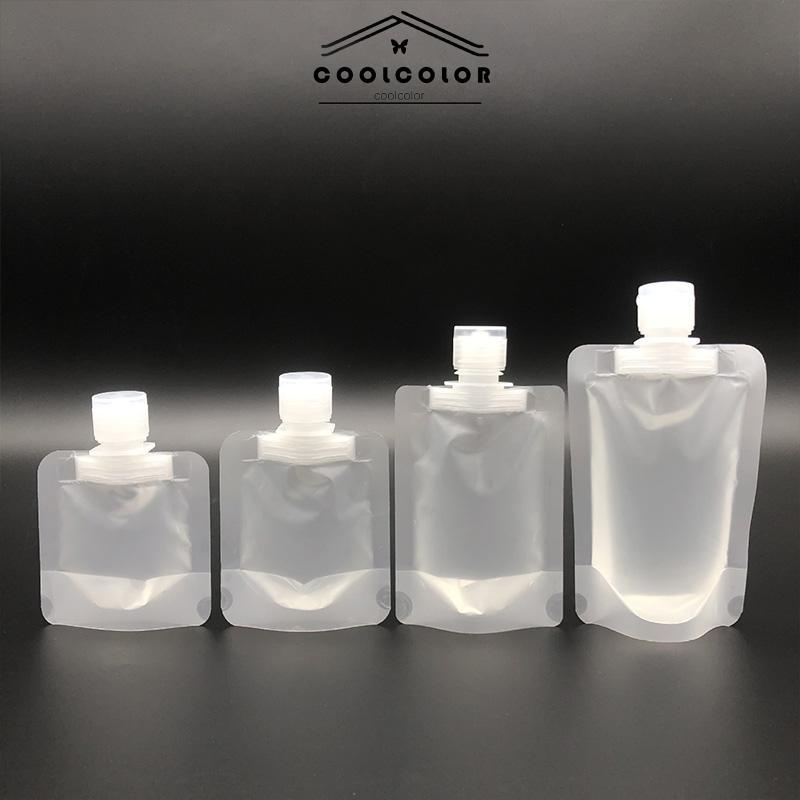 COD❤️30ml /50ml /100ml Travel Lotion Sub-kemasan Tas Kosmetik Minyak Esensial Tas Nozzle Flip-top- cl