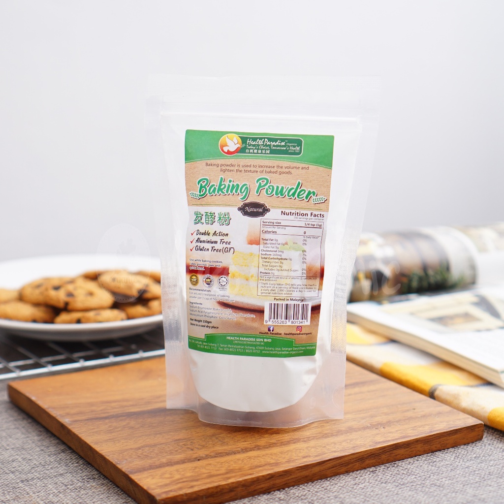 

Natural Baking Powder 150gr - Health Paradise