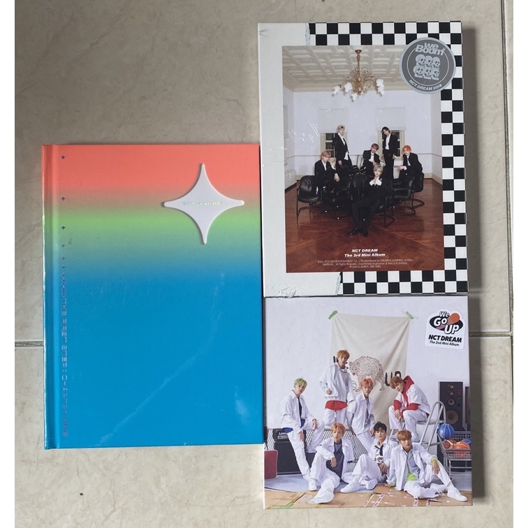 album sealed nct dream we go up wgu we boom treasure chapter ch 1 white version