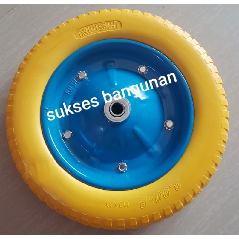 ban buntu gerobak sorong/ban mati/roda mati