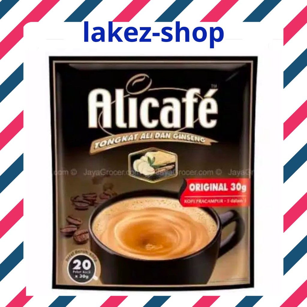 

Alicafe Tongkat Ali dan Gingseng / Kopi Alicafe Gingseng 5in1 600grm