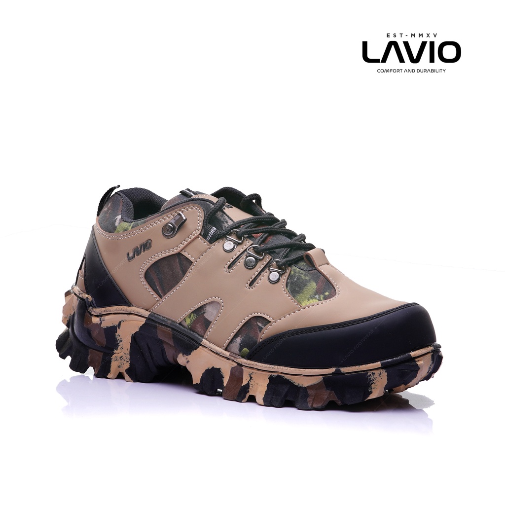 Sepatu Safety Boots Pria Ujung Besi Safty Terbaru Lavio Shortka