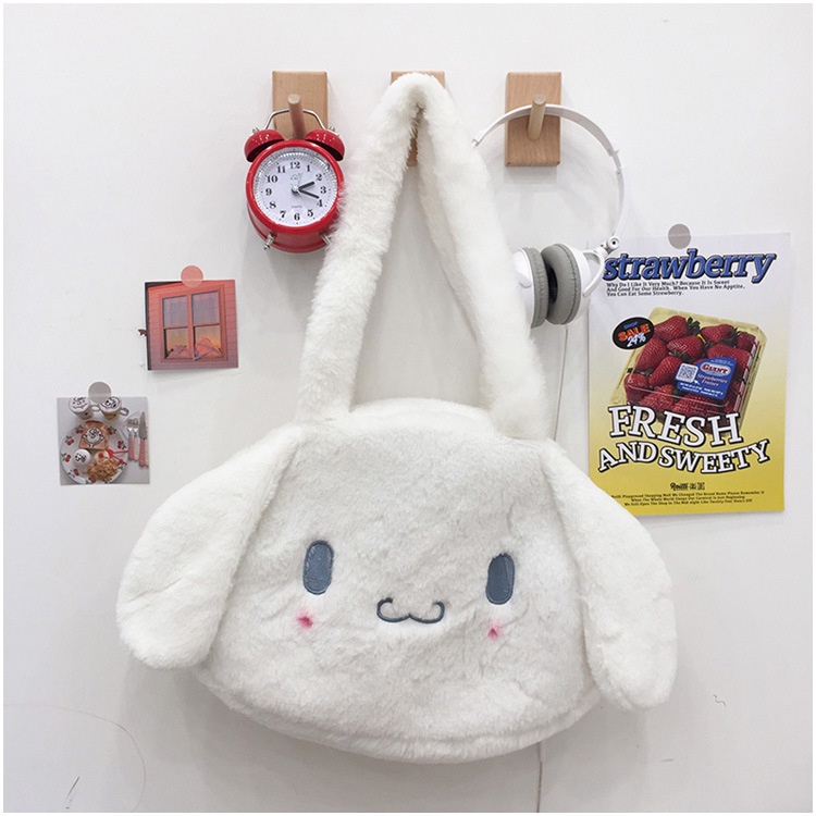 Tas Selempang Wanita Shoulder Bag Plush Cinnamoroll Lucu