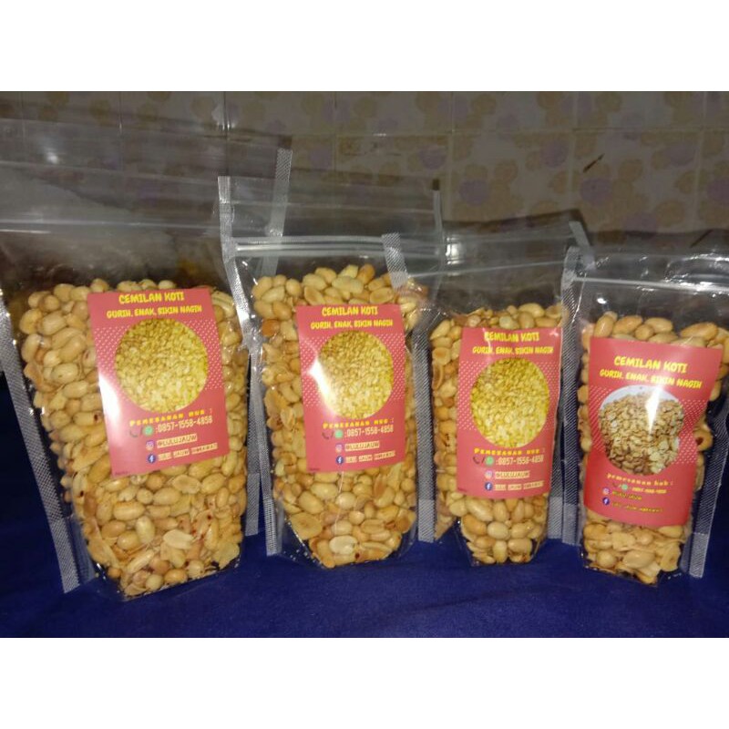 

150gr kacang goreng bawang putih super enak berkwalitas (tanpa pengawet buatan)